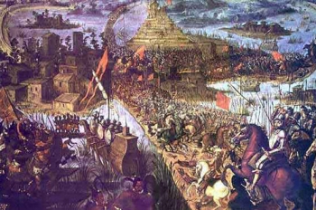 Падение империи ацтеков