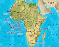 Почему в африканских государствах прямые границы?